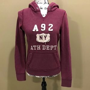 abercrombie kids | Embroidered Pullover Hoodie